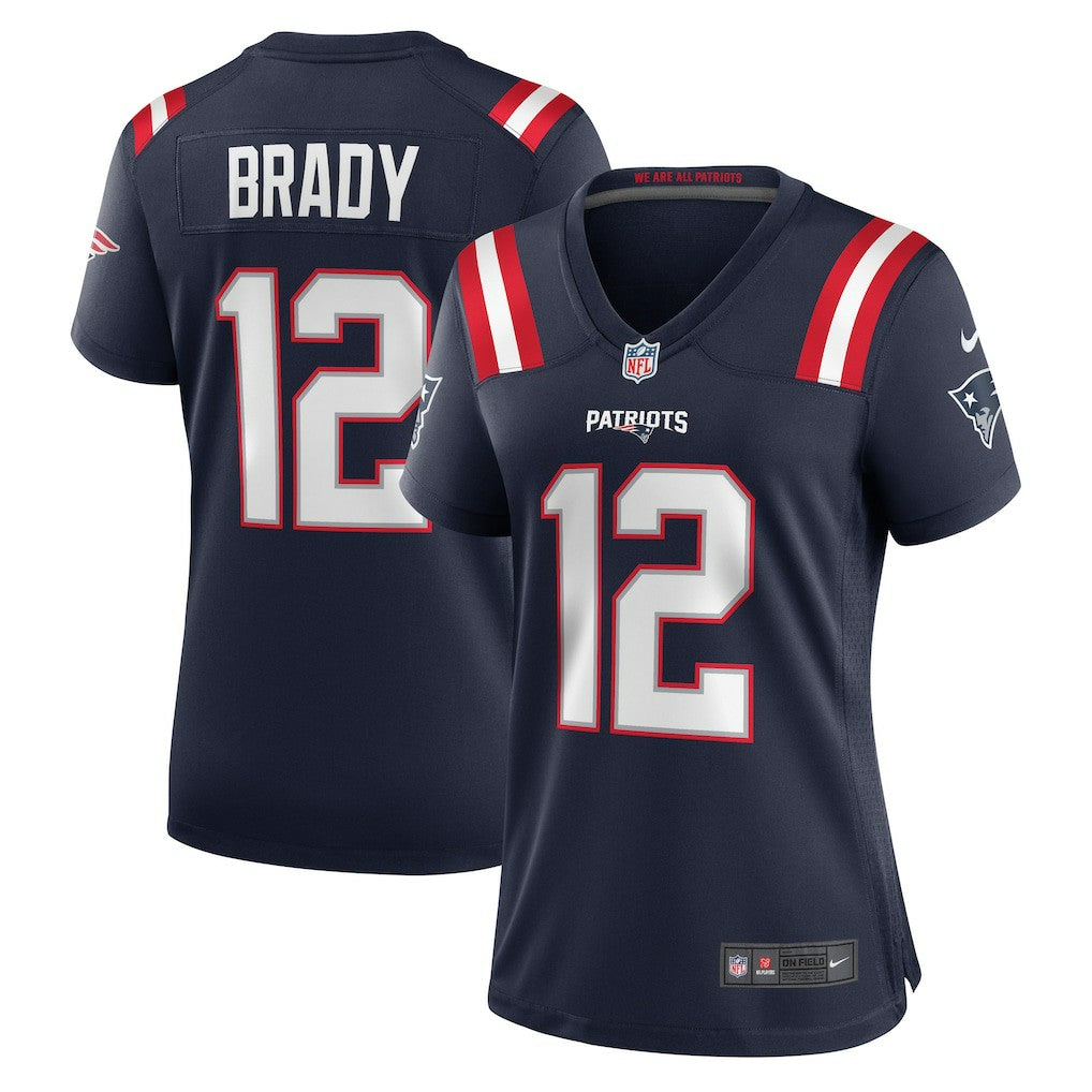 New England Patriots Nike Tom Brady  Women's Retired Game Jersey
