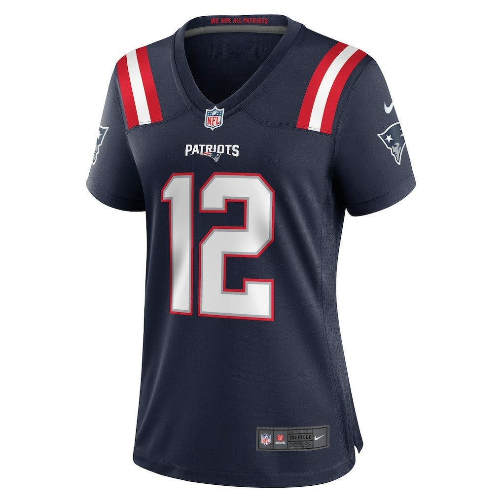 New England Patriots Nike Tom Brady  Women's Retired Game Jersey
