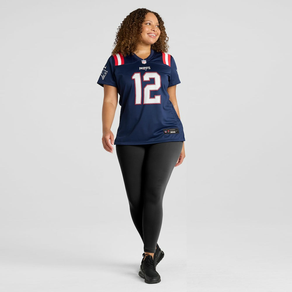 New England Patriots Nike Tom Brady  Women's Retired Game Jersey