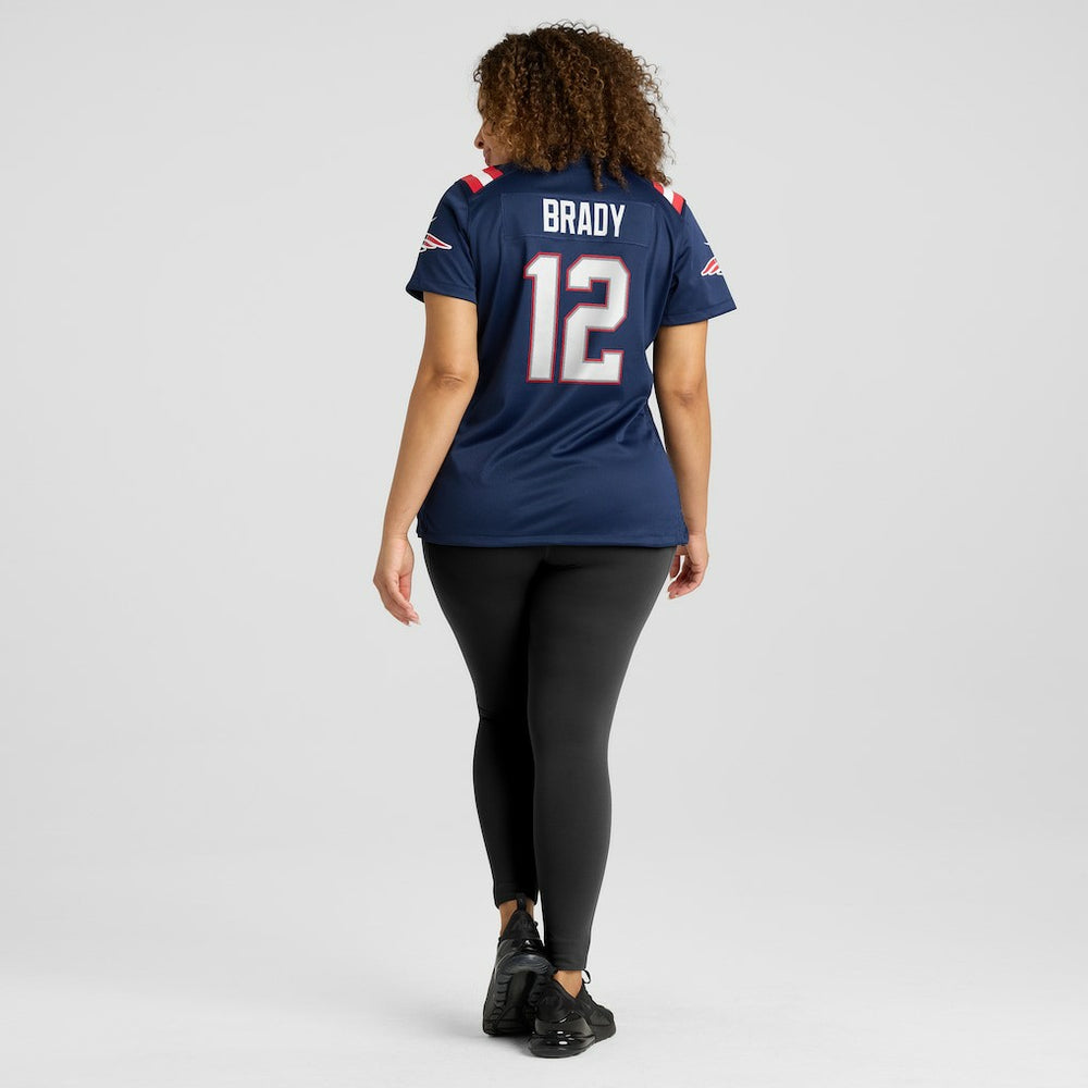 New England Patriots Nike Tom Brady  Women's Retired Game Jersey