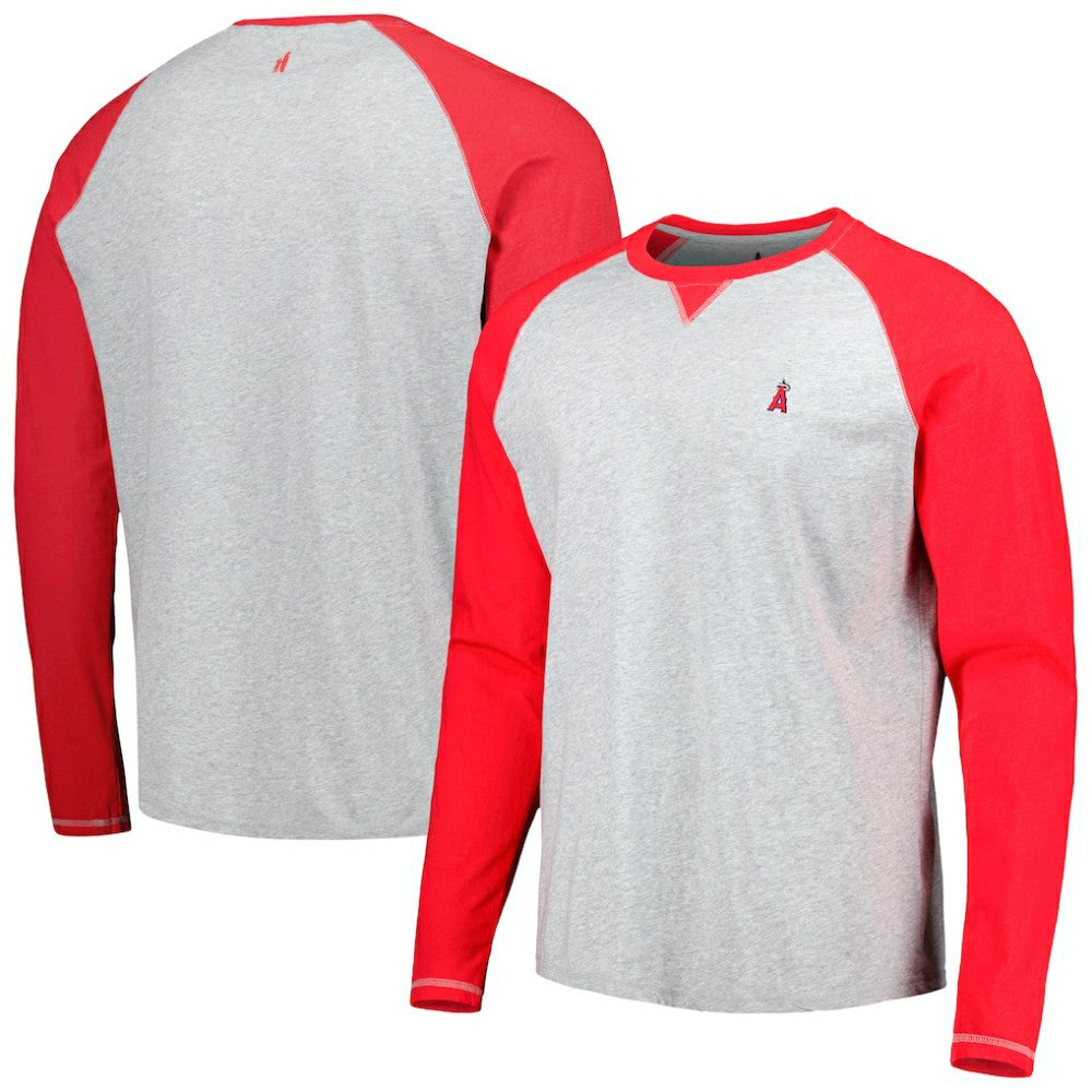 Los Angeles Angels johnnie-O Alsen Raglan Long Sleeve T-Shirt | MLB US