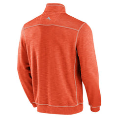 Cleveland Browns Tommy Bahama Tobago Bay Tri-Blend Half-Zip Sweatshirt