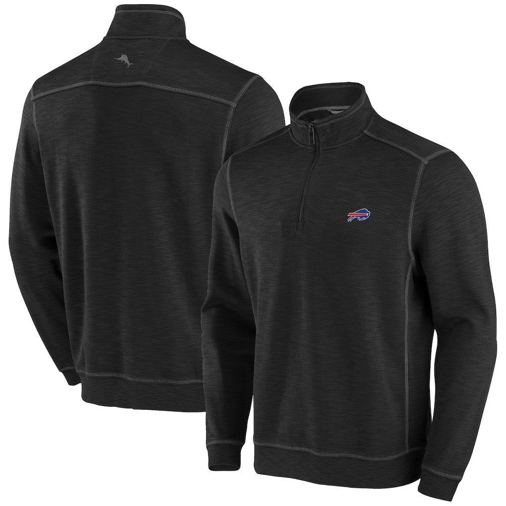 Buffalo Bills Tommy Bahama Big & Tall Tobago Bay Half-Zip Sweatshirt