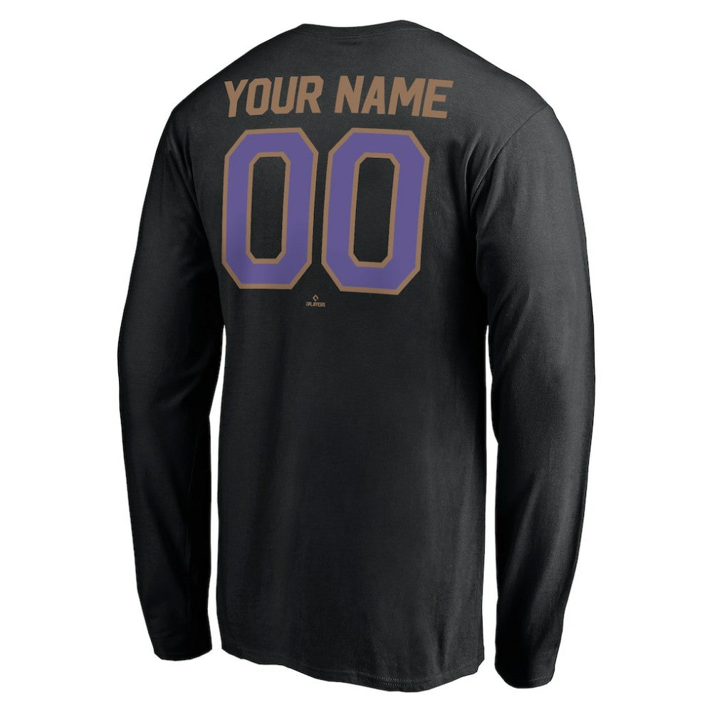 Arizona Diamondbacks Personalized Cooperstown Collection Winning Streak Long Sleeve T-Shirt | MLB Sale