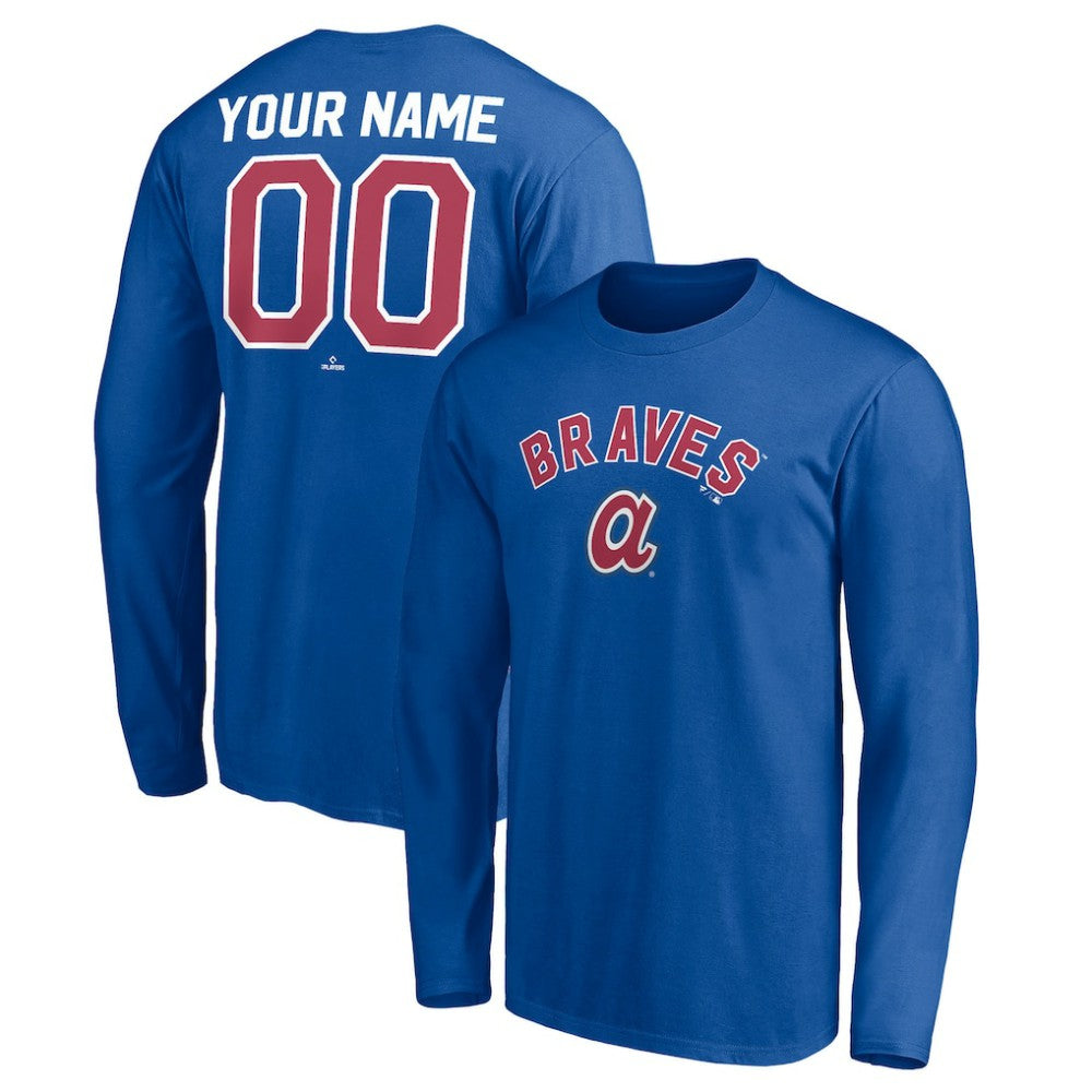 Atlanta Braves Personalized Cooperstown Collection Winning Streak Long Sleeve T-Shirt | MLB US