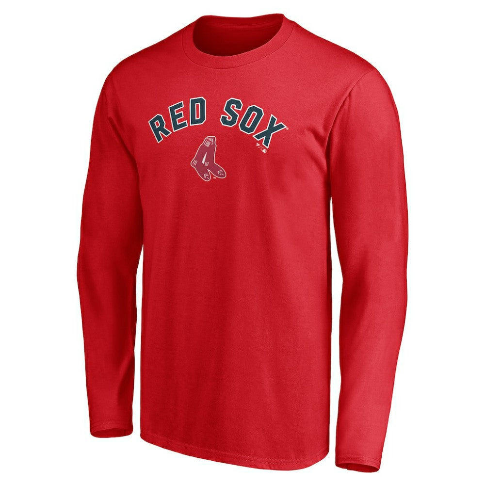 Boston Red Sox Personalized Cooperstown Collection Winning Streak Long Sleeve T-Shirt | MLB Online