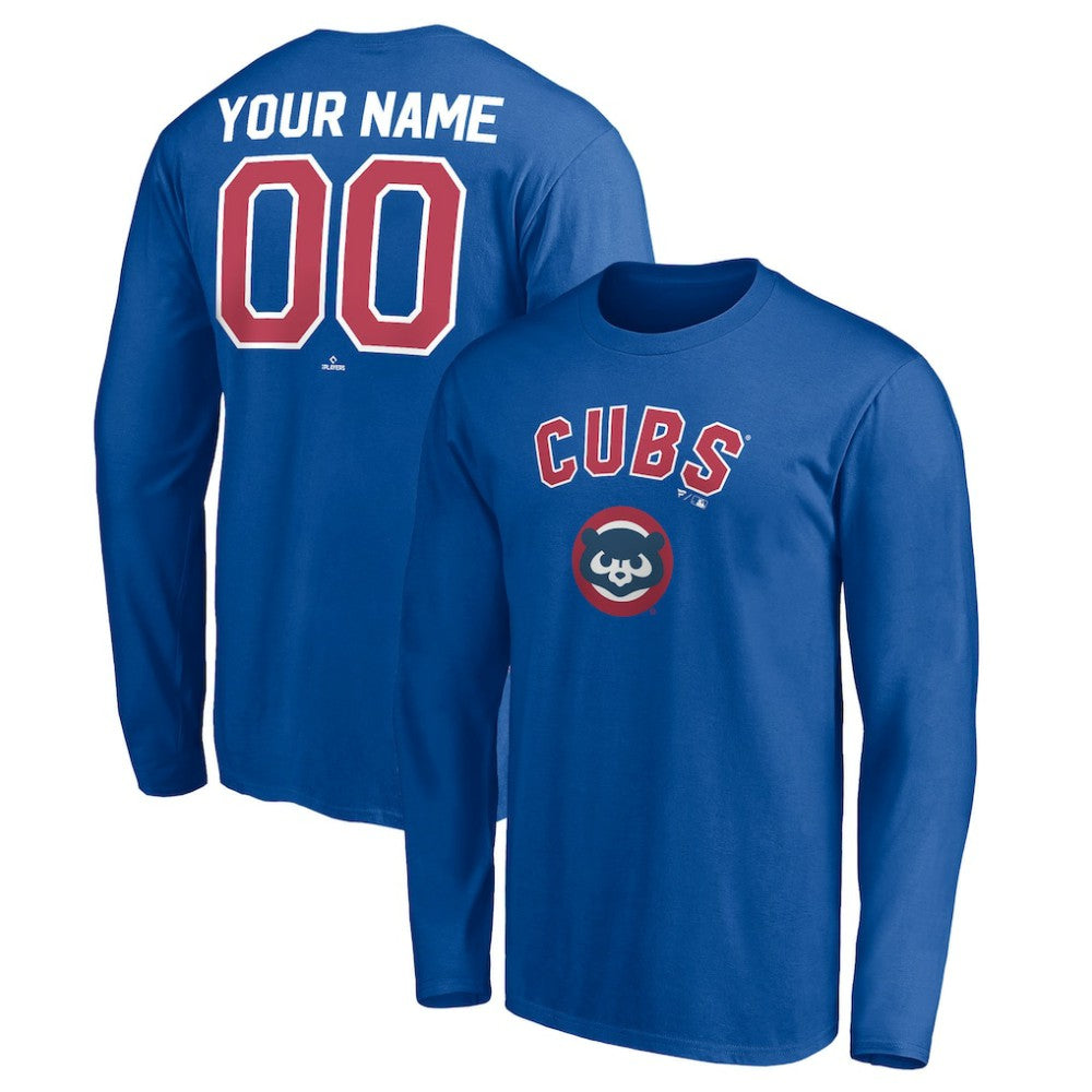Chicago Cubs Personalized Cooperstown Collection Winning Streak Long Sleeve T-Shirt | MLB Online