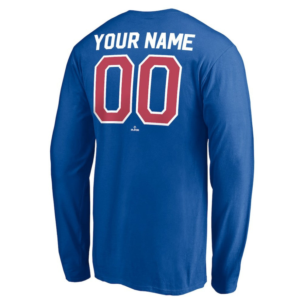 Chicago Cubs Personalized Cooperstown Collection Winning Streak Long Sleeve T-Shirt | MLB Online