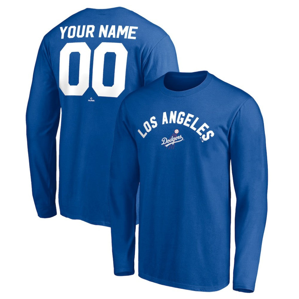 Los Angeles Dodgers Personalized Cooperstown Collection Winning Streak Long Sleeve T-Shirt | MLB For sale