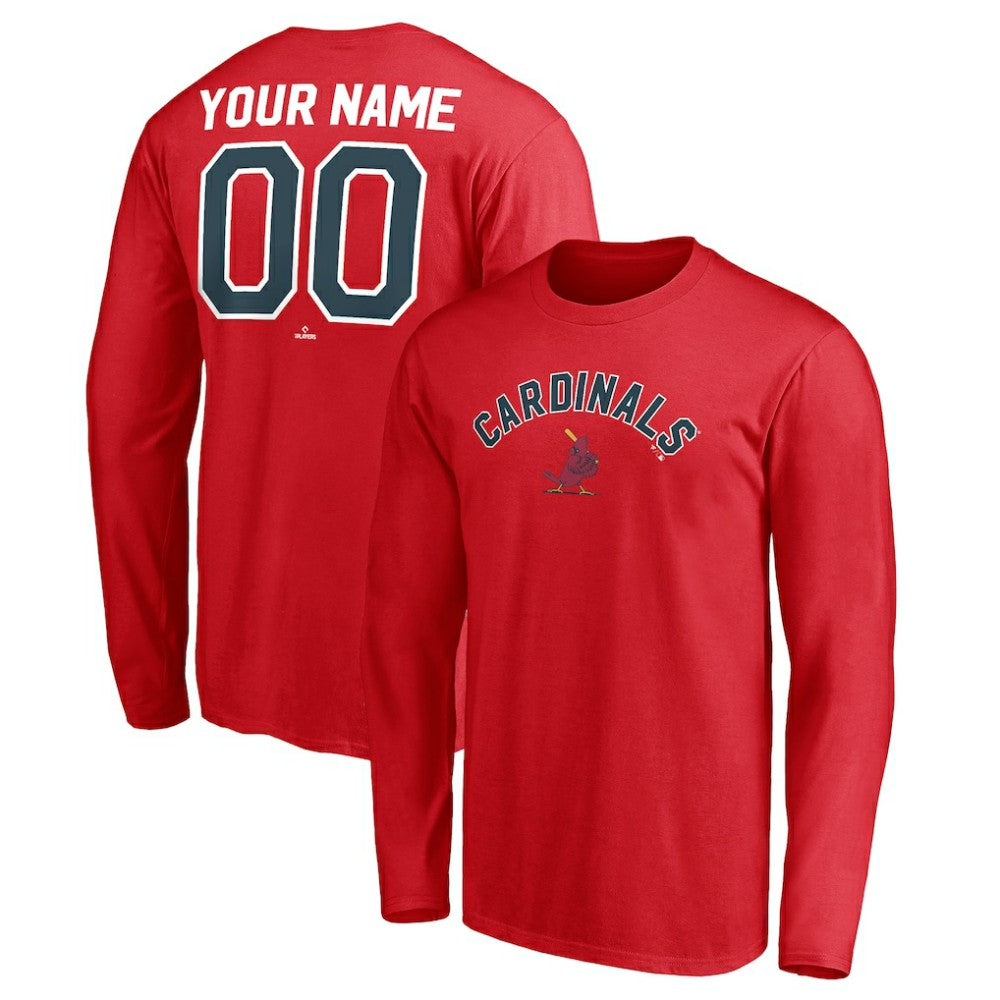 St. Louis Cardinals Personalized Cooperstown Collection Winning Streak Long Sleeve T-Shirt | MLB Near me