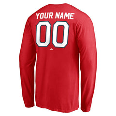 Washington Nationals Personalized Cooperstown Collection Winning Streak Long Sleeve T-Shirt | MLB Discount