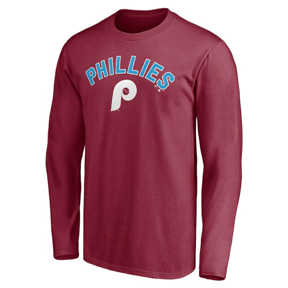 Philadelphia Phillies Personalized Cooperstown Collection Alternate Winning Streak Long Sleeve T-Shirt | MLB Near me