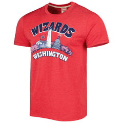 Washington Wizards Homage Unisex Hometown Hyper Local Tri-Blend T-Shirt Discount