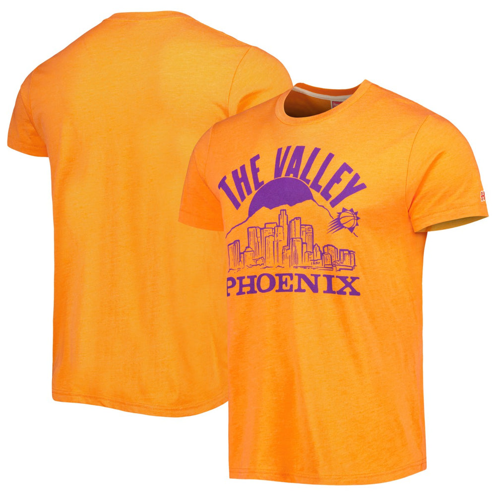 Phoenix Suns Homage Unisex Hometown Hyper Local Tri-Blend T-Shirt On Sale