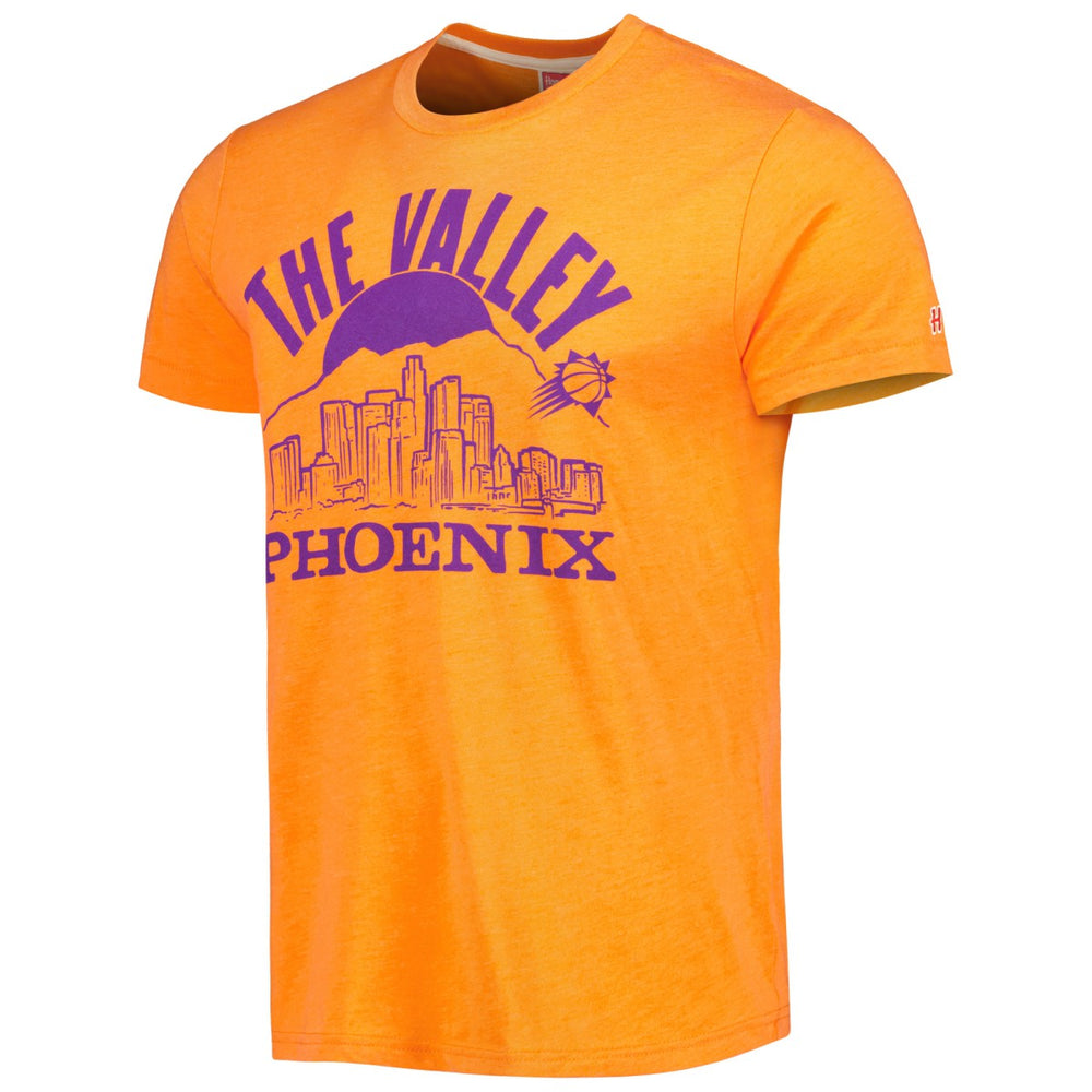 Phoenix Suns Homage Unisex Hometown Hyper Local Tri-Blend T-Shirt On Sale