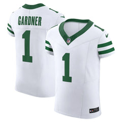 New York Jets Nike Ahmad Sauce Gardner  Alternate Vapor F.U.S.E. Elite Jersey