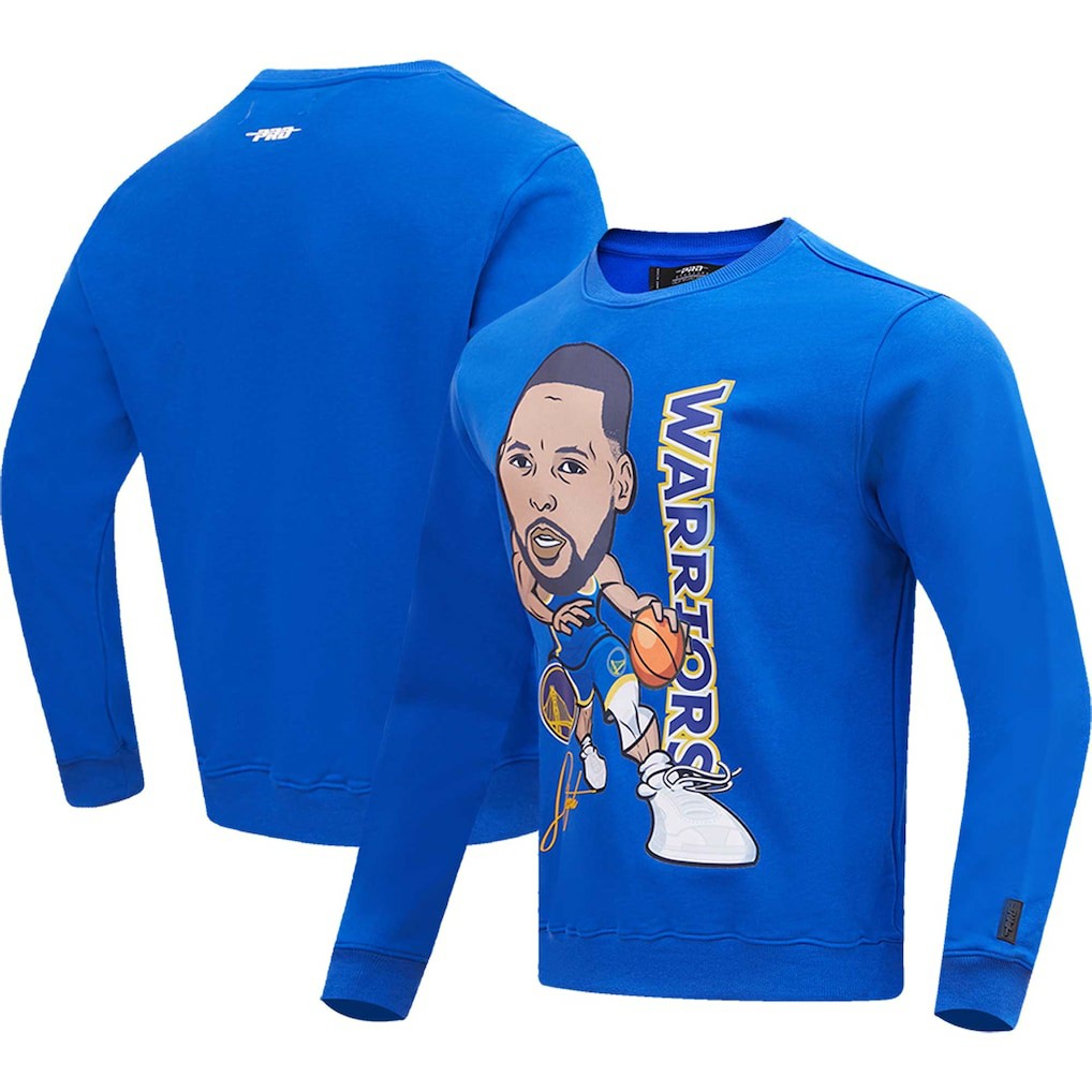 Stephen Curry Golden State Warriors Pro Standard Avatar Pullover Sweatshirt sale Discount