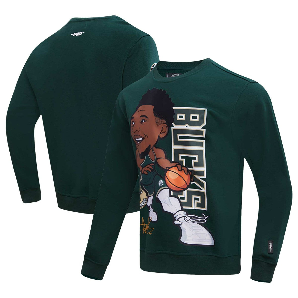 Giannis Antetokounmpo Milwaukee Bucks Pro Standard Avatar Pullover Sweatshirt Online