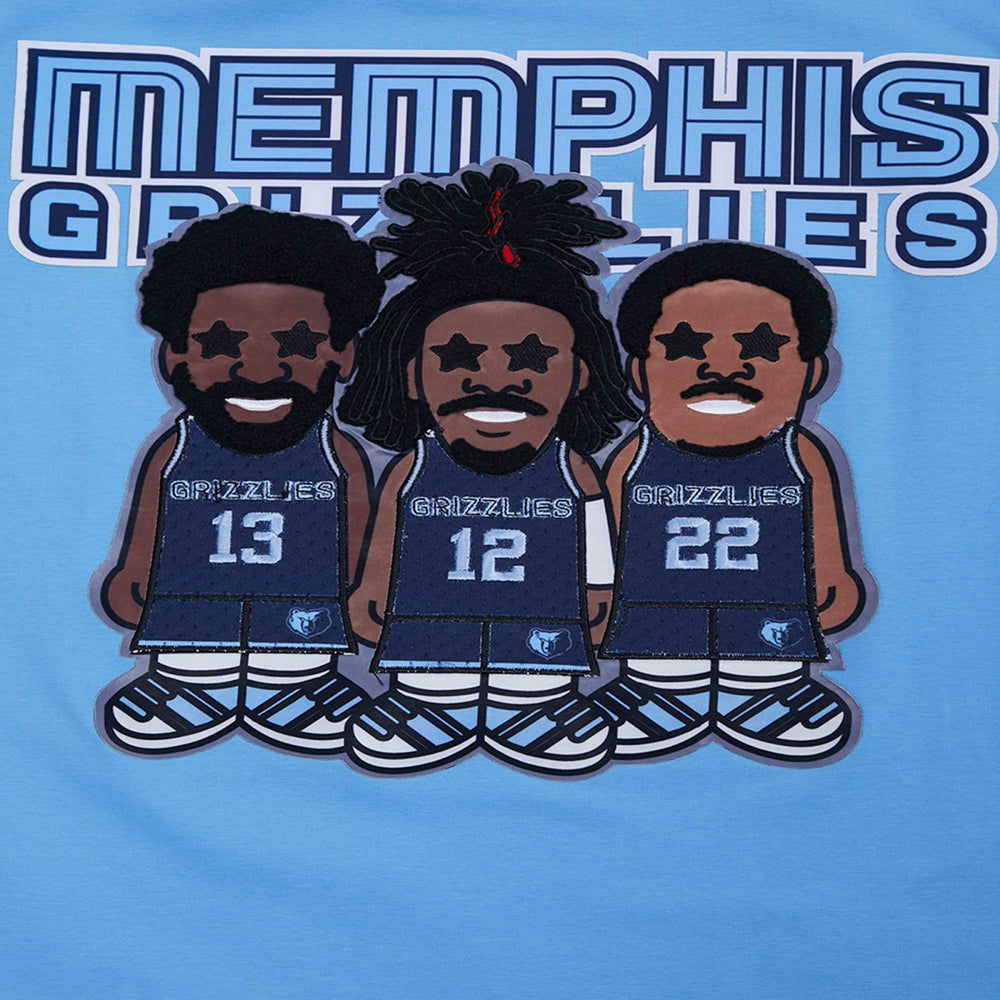 Jaren Jackson Jr., Ja Morant, Desmond Bane Memphis Grizzlies Pro Standard Multi Lineup T-Shirt New