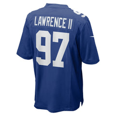 New York Giants Nike Dexter Lawrence II  Team Game Player Jersey