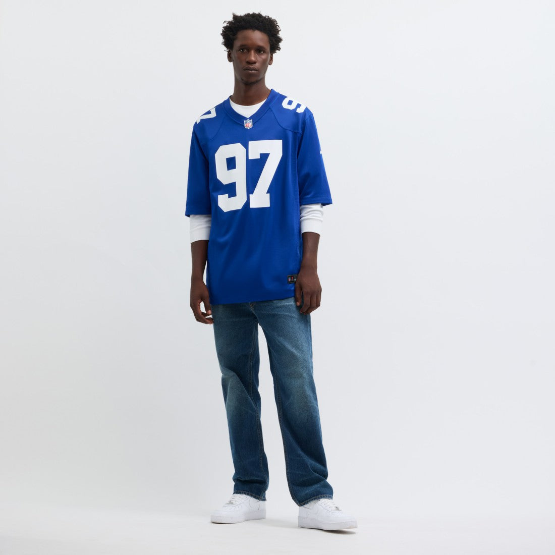New York Giants Nike Dexter Lawrence II  Team Game Player Jersey