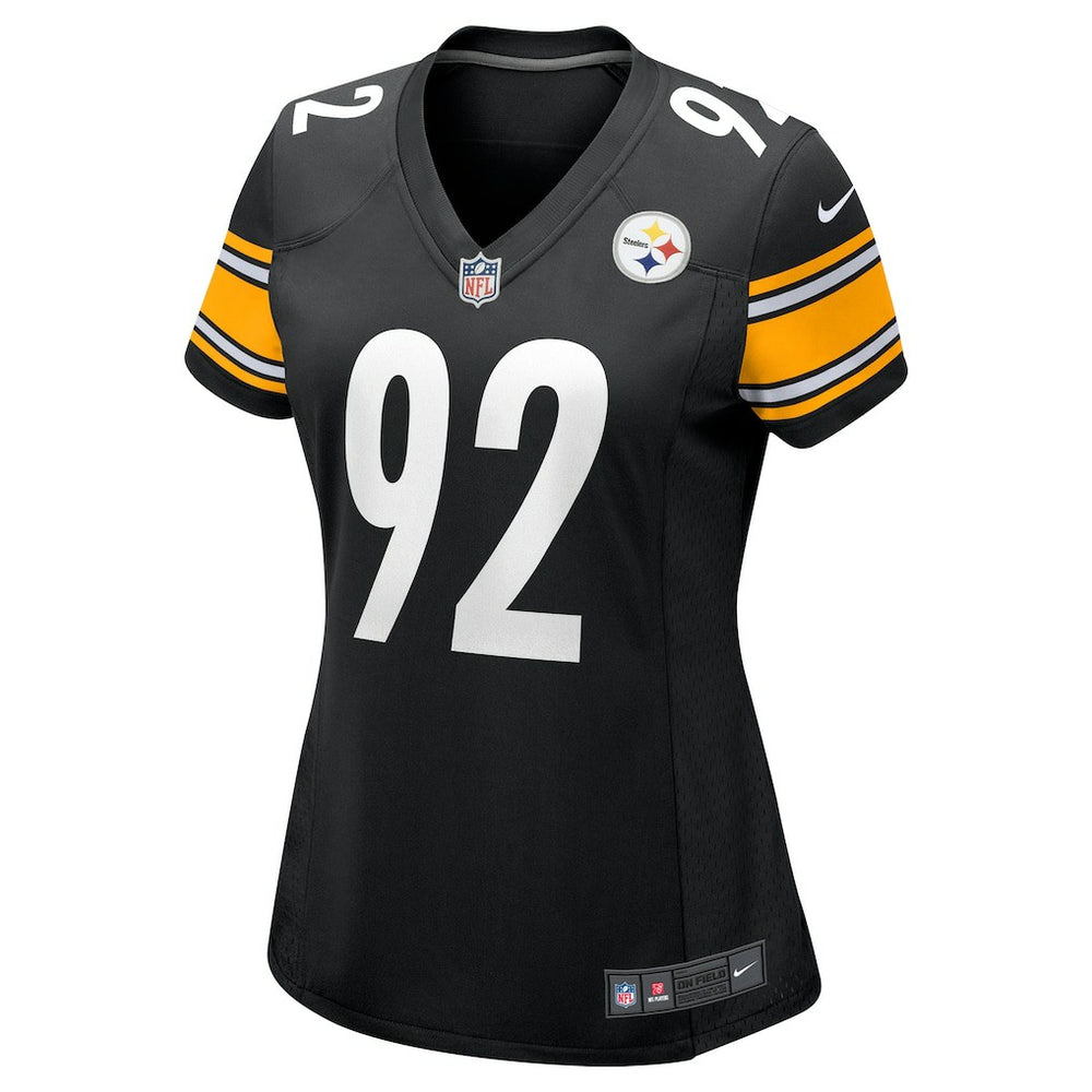 Pittsburgh Steelers Nike James Harrison  Women's Retired Game Jersey