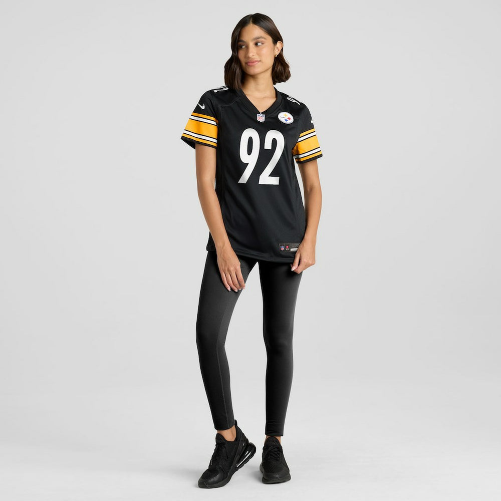 Pittsburgh Steelers Nike James Harrison  Women's Retired Game Jersey