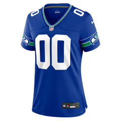 Seattle Seahawks Nike Women's Throwback Custom Jersey