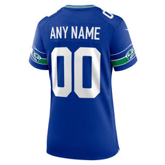 Seattle Seahawks Nike Women's Throwback Custom Jersey