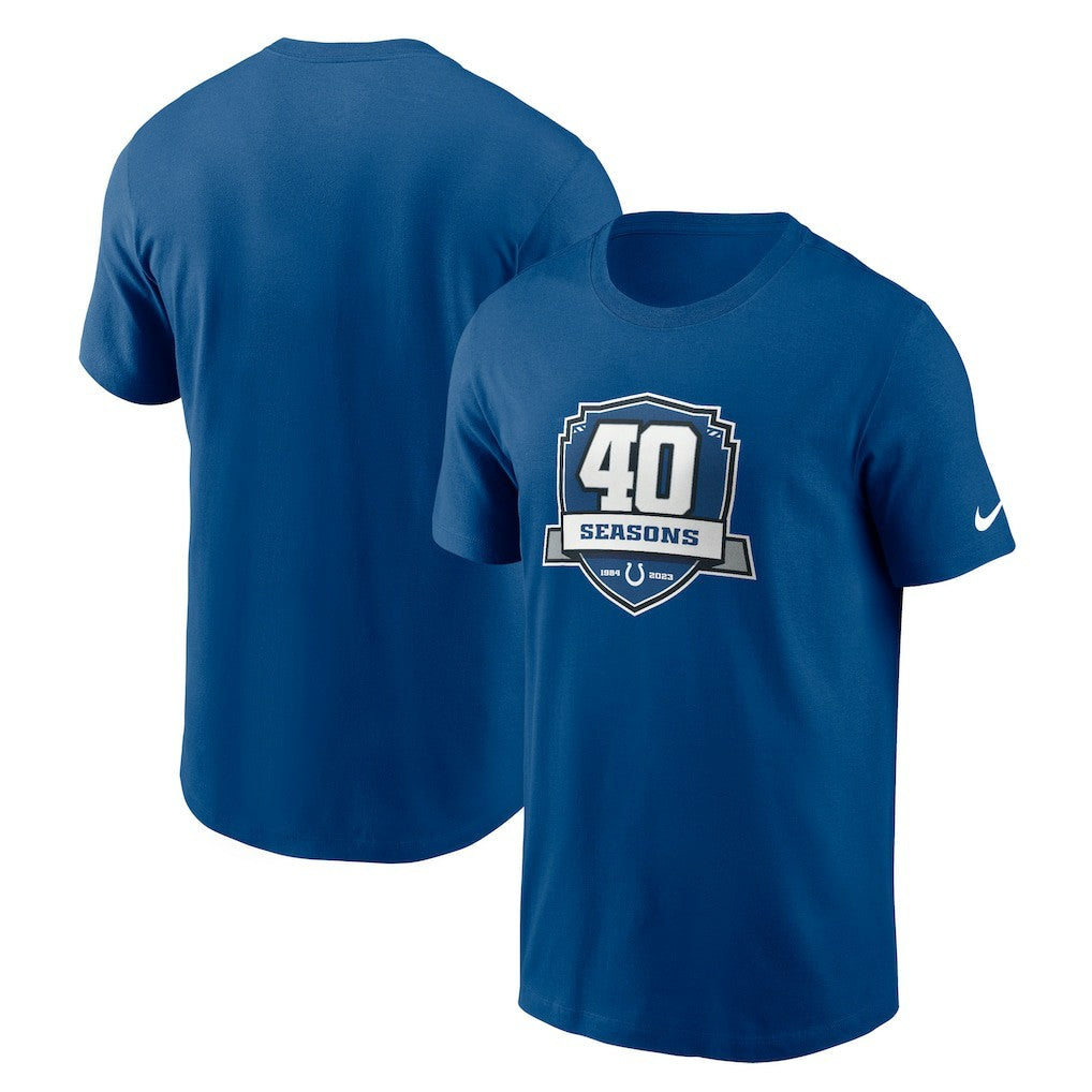 Indianapolis Colts Nike 40th Anniversary Essential T-Shirt