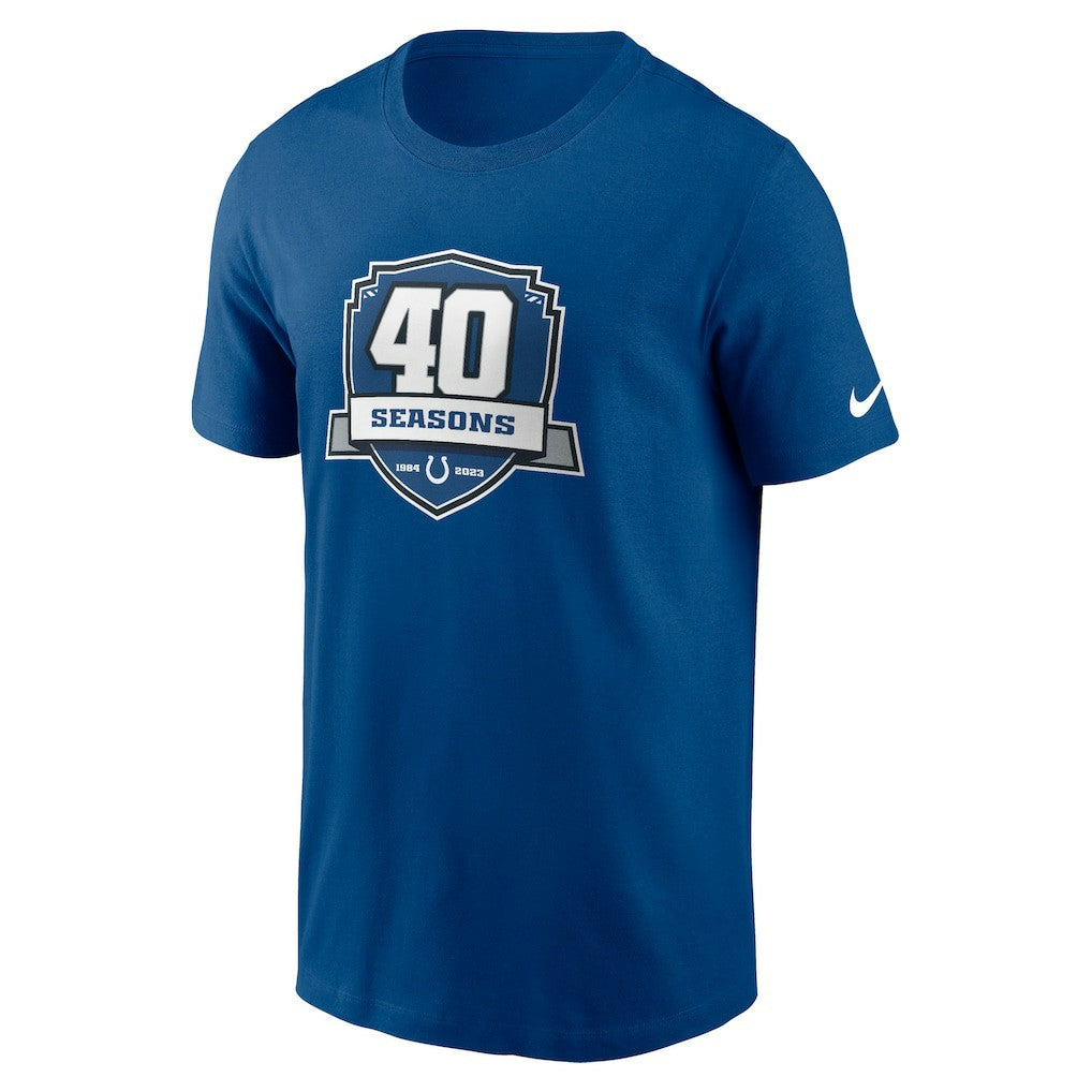Indianapolis Colts Nike 40th Anniversary Essential T-Shirt
