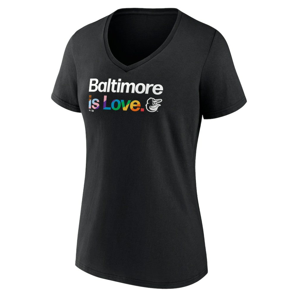 Baltimore Orioles Women's City Pride V-Neck T-Shirt | MLB Near me