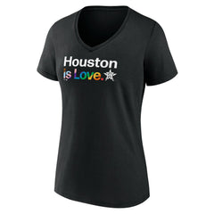 Houston Astros Women's City Pride V-Neck T-Shirt | MLB On Sale
