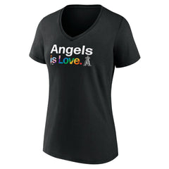 Los Angeles Angels Women's City Pride V-Neck T-Shirt | MLB Sale