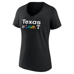 Texas Rangers Women's City Pride V-Neck T-Shirt | MLB On Sale