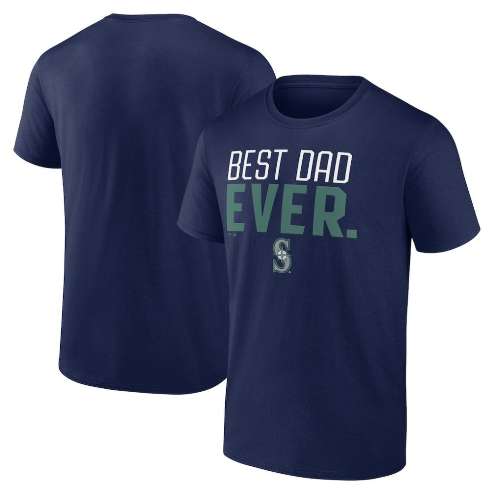 Seattle Mariners Best Dad Ever T-Shirt | MLB On Sale