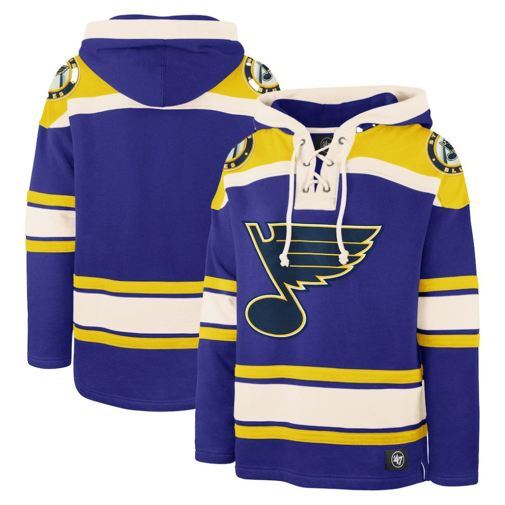 St. Louis Blues '47 Superior Lacer Hoodie Outlet