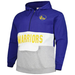 Golden State Warriors Big & Tall Anorak Half-Zip Hoodie sale On Sale