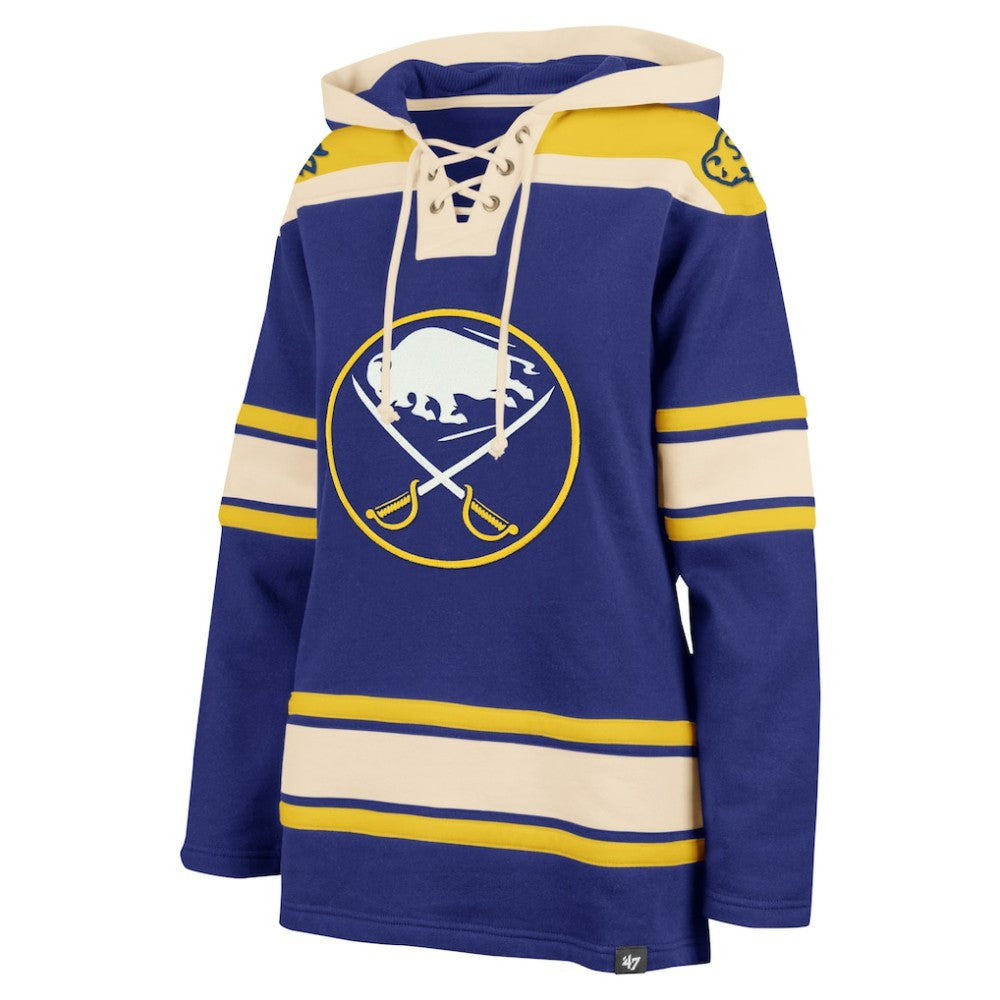 Buffalo Sabres '47 Women's Superior Lacer Pullover Hoodie Outlet