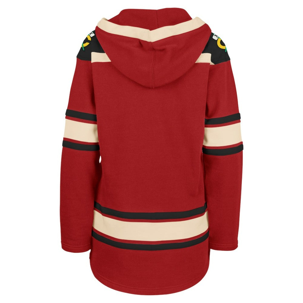 Chicago Blackhawks '47 Women's Superior Lacer Pullover Hoodie On Sale