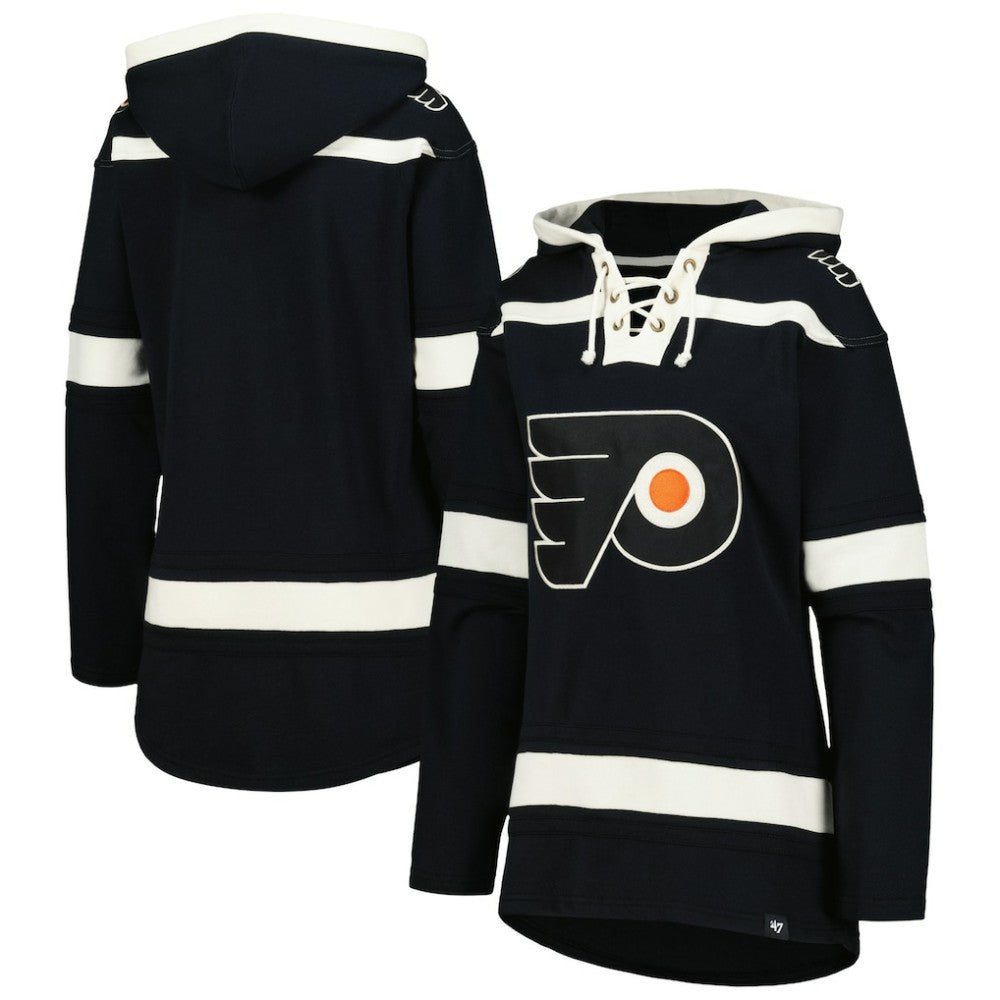 Philadelphia Flyers '47 Women's Superior Lacer Pullover Hoodie Discount
