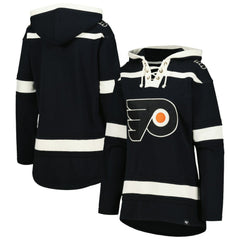 Philadelphia Flyers '47 Women's Superior Lacer Pullover Hoodie Discount
