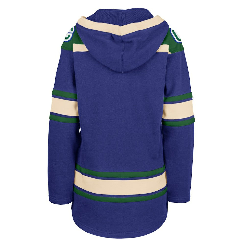 Vancouver Canucks '47 Women's Superior Lacer Pullover Hoodie On Sale