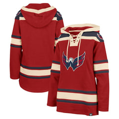 Washington Capitals '47 Women's Superior Lacer Pullover Hoodie Outlet