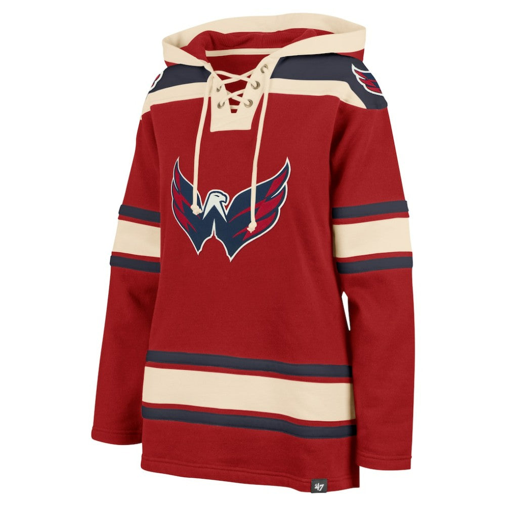 Washington Capitals '47 Women's Superior Lacer Pullover Hoodie Outlet