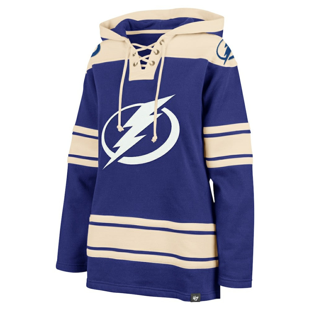 Tampa Bay Lightning '47 Women's Superior Lacer Pullover Hoodie Discount