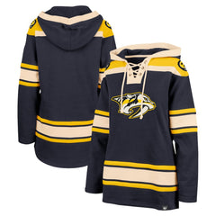 Nashville Predators '47 Women's Superior Lacer Pullover Hoodie Discount