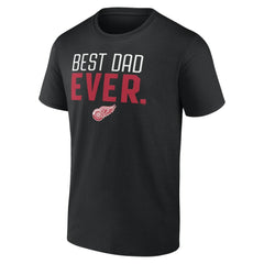 Detroit Red Wings Best Dad Ever T-Shirt Discount