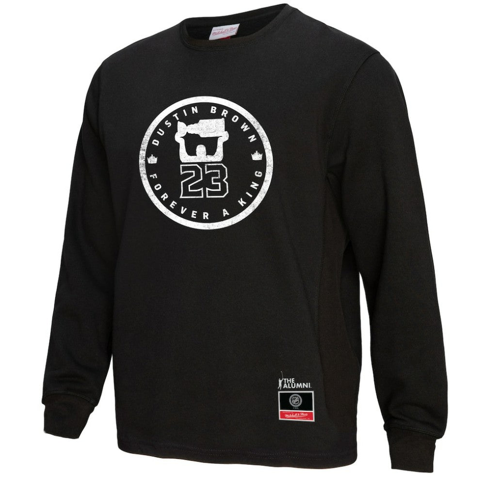 Dustin Brown Los Angeles Kings Mitchell & Ness Forever A King Long Sleeve T-Shirt For Sale