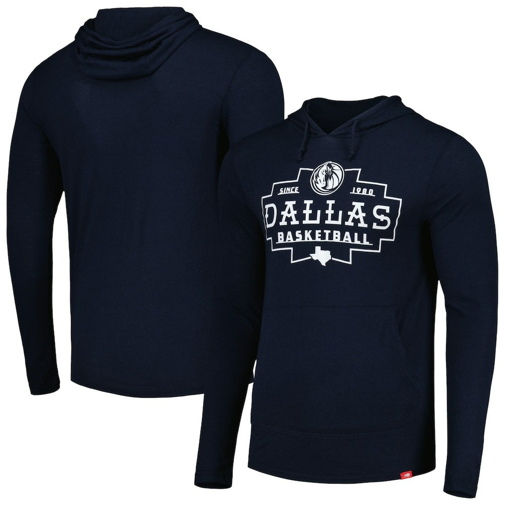 Dallas Mavericks Sportiqe Unisex Rowan Tri-Blend Long Sleeve Hoodie T-Shirt sale Discount